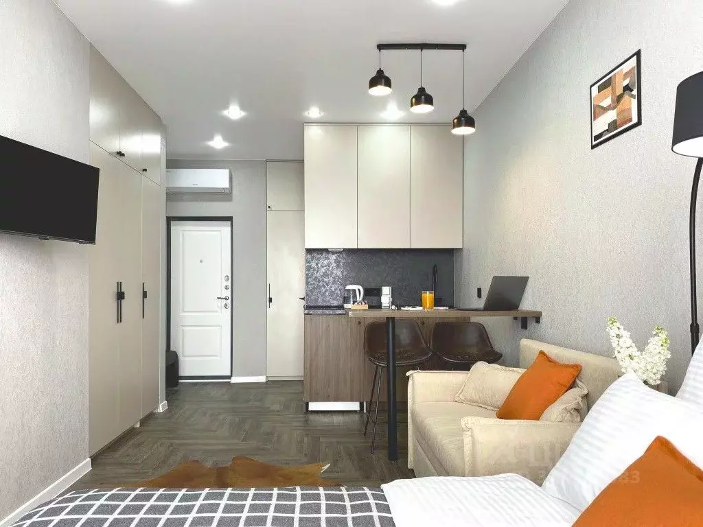 1-к кв. Ростовская область, Ростов-на-Дону Привокзальная ул., 3/1 ... - Фото 1