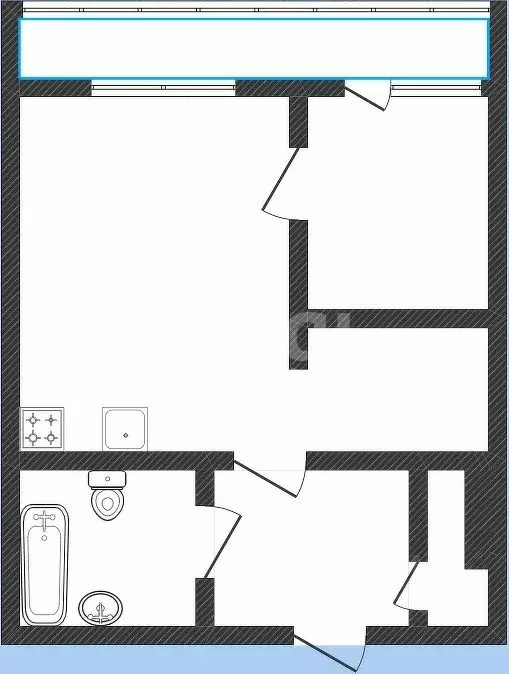 2-к кв. Удмуртия, Ижевск ул. 40 лет Победы, 138А (41.6 м) - Фото 2