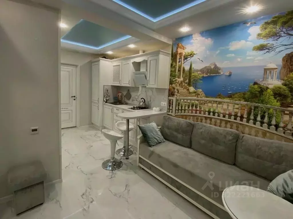 1-к кв. Краснодарский край, Сочи Центральный мкр, ул. Комсомольская, ... - Фото 2