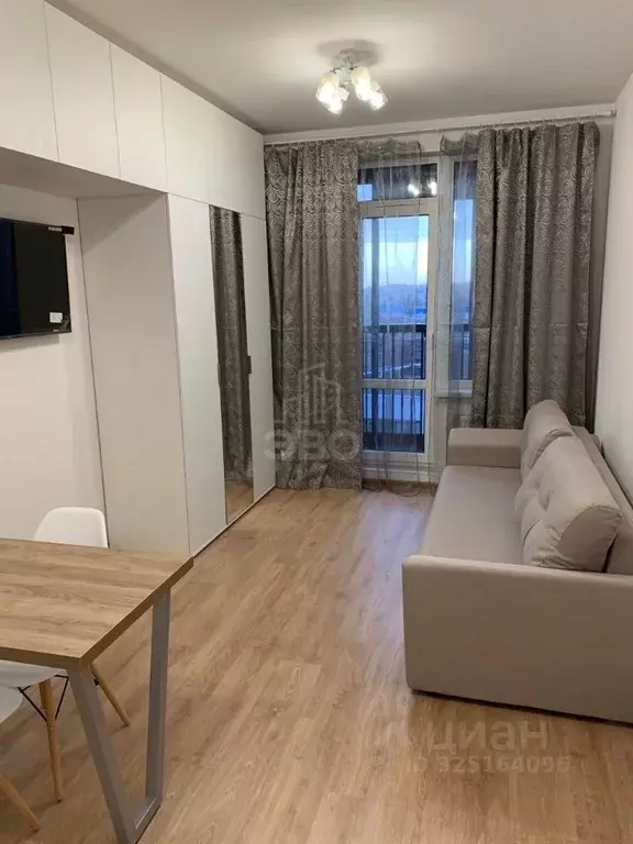 Студия Санкт-Петербург Новолитовская ул., 12 (25.0 м) - Фото 1