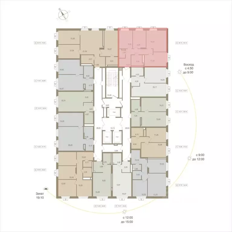 3-к кв. Башкортостан, Уфа бул. Яркий (65.16 м) - Фото 1