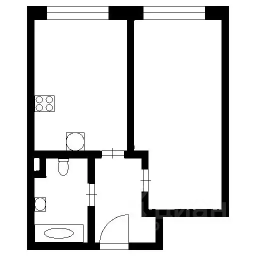2-к кв. Москва Ходынская ул., 2 (46.0 м) - Фото 2
