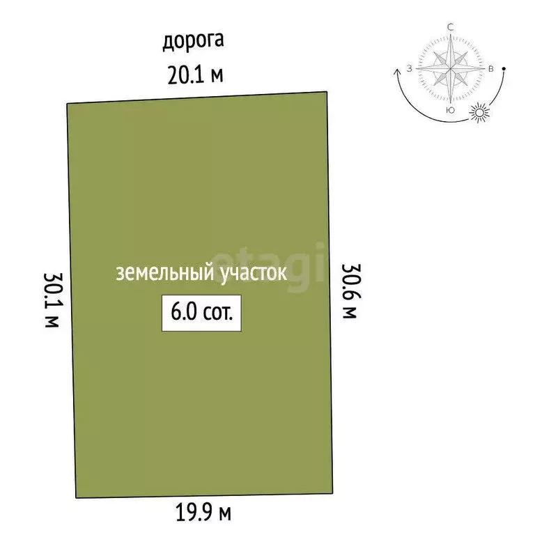 Участок в Чистенское сельское поселение, садовые участки Ивушка, ... - Фото 1