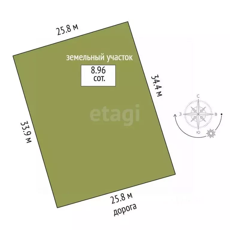 Участок в Самарская область, Красноярский район, Светлое Поле с/пос, ... - Фото 2