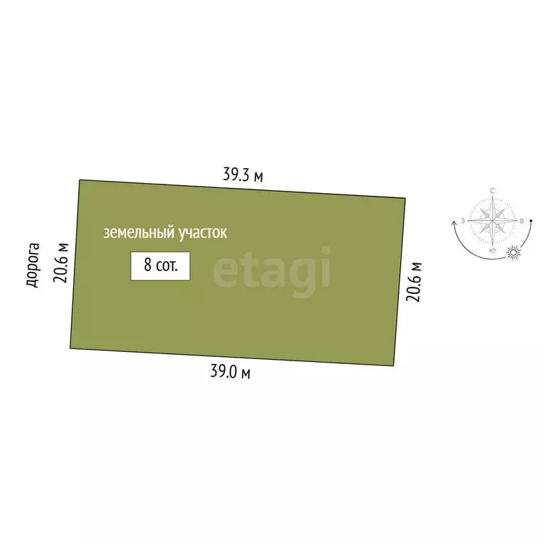 Участок в Тюменская область, Нижнетавдинский муниципальный округ, СНТ ... - Фото 1