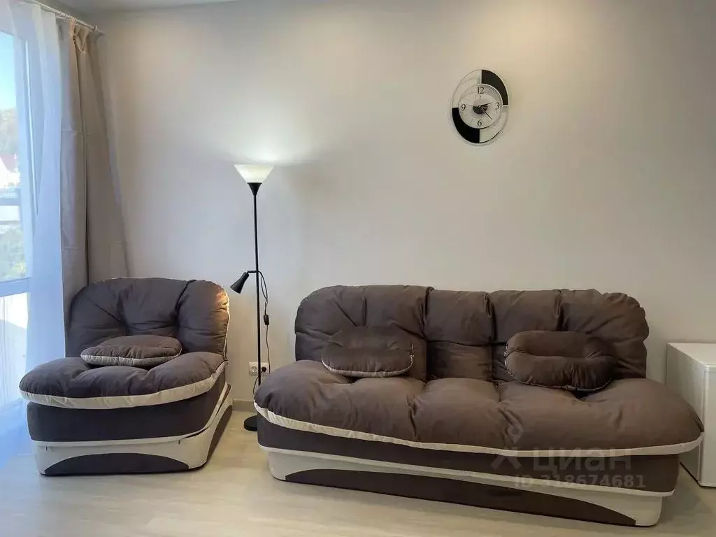 Студия Краснодарский край, Сочи ул. Ленина, 300А/5 (24.0 м) - Фото 1