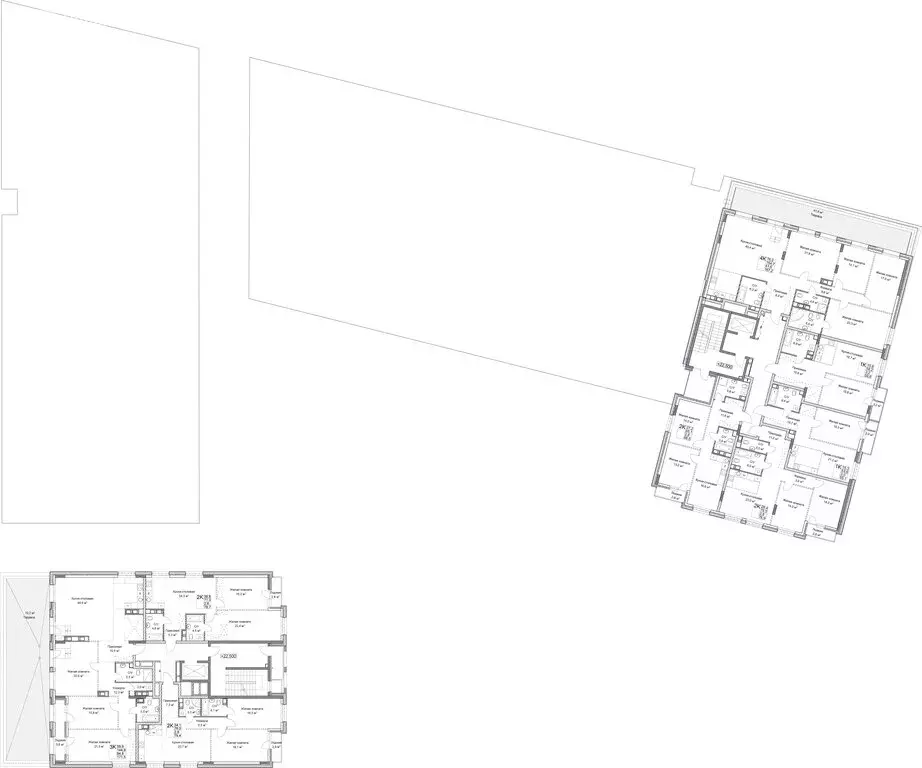 2-комнатная квартира: Нижний Новгород, ЖК Симфония Нижнего 2 (79.4 м) - Фото 2