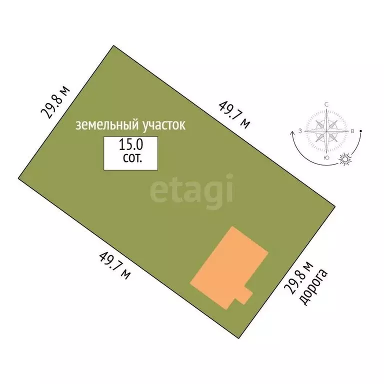 Дом в Новое Барятино, улица Есенина (90 м) - Фото 2