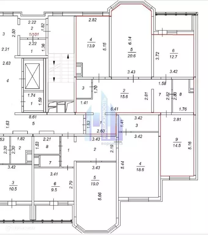 Продаётся 3-к квартира, 92.6 м - Фото 0