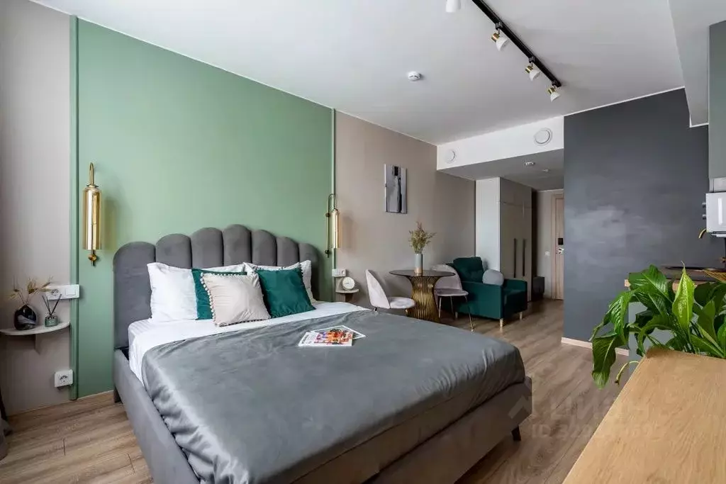 Студия Санкт-Петербург Заозерная ул., 3 (28.0 м) - Фото 1
