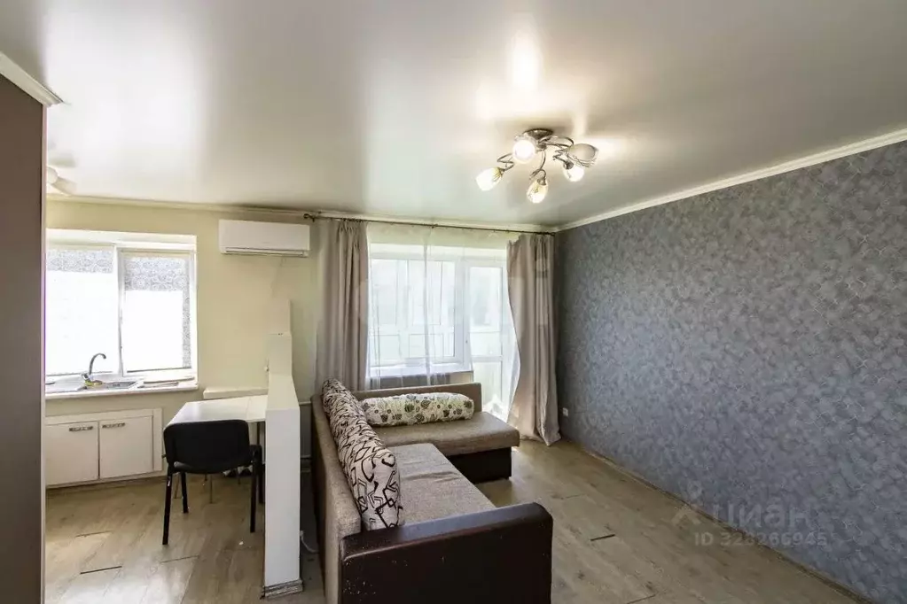 1-к кв. Тюменская область, Тюмень ул. Республики, 158 (31.0 м) - Фото 1