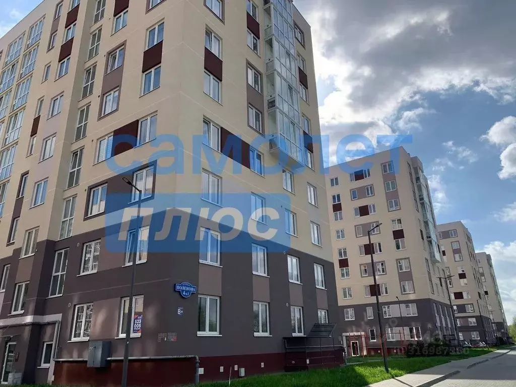 2-к кв. Калининградская область, Калининград ул. Поленова, 4к1 (48.2 ... - Фото 1