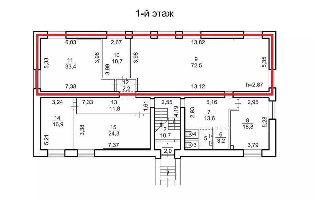 Офис в Новосибирская область, Новосибирск Электровозная ул., 3 (116 м) - Фото 0