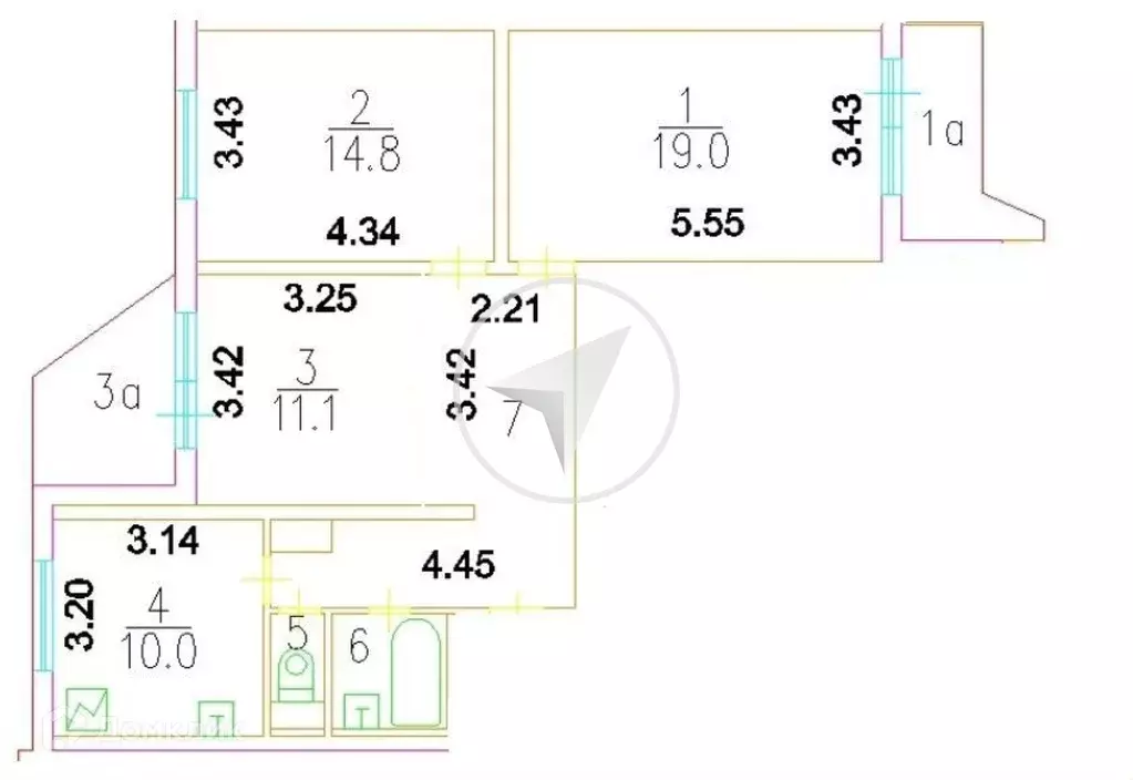 Продаётся 3-к квартира, 80 м - Фото 0