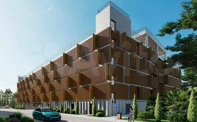 Апартаменты-студия, 31,5 м, 2/8 эт. - Фото 0