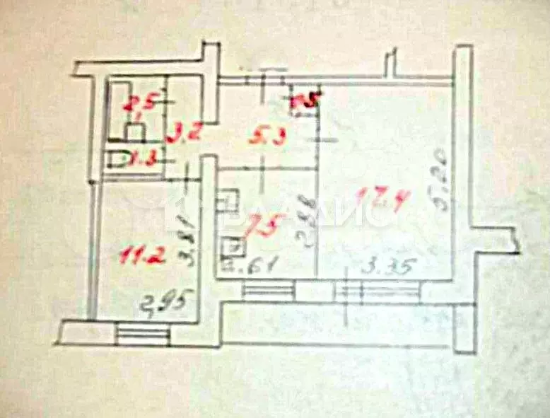 2-к. квартира, 48,9 м, 9/9 эт. - Фото 0