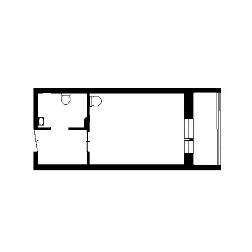 1-к кв. Забайкальский край, Чита Железобетонная ул., 4 (33.0 м) - Фото 2