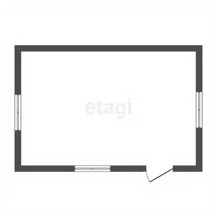 Дом в Калужская область, Обнинск Протва-1 СНТ, В-119 (39 м) - Фото 2