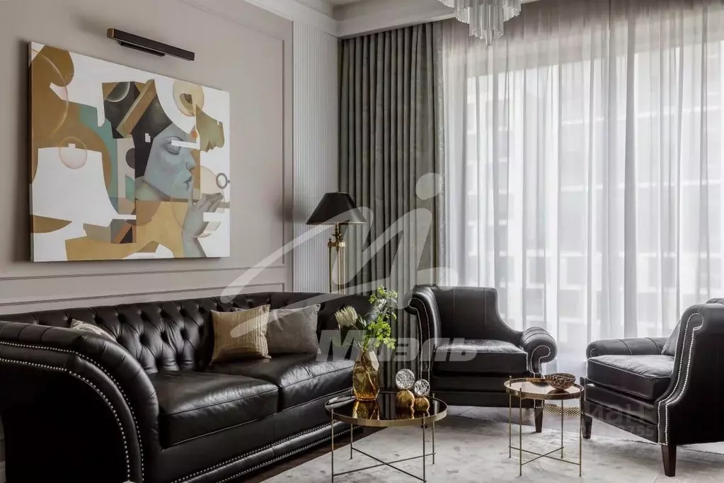 3-к кв. Москва ул. Усачева, 15А (106.3 м) - Фото 2