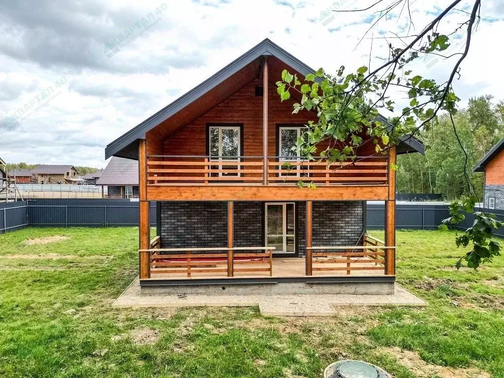 Дом в Калужская область, Боровский муниципальный округ, Совьяки с/пос, ... - Фото 2