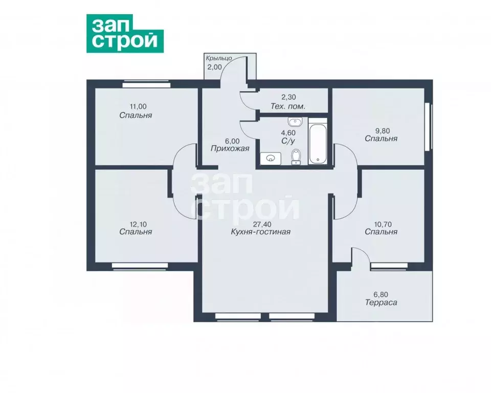 Дом в Ленинградская область, Приозерский район, Сосновское с/пос, ... - Фото 2