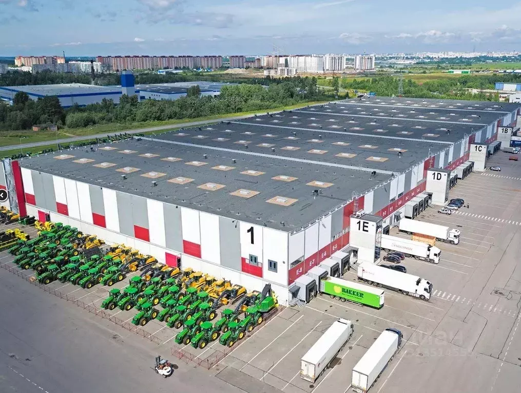 Склад в Ленинградская область, Ломоносовский район, Виллозское ... - Фото 1