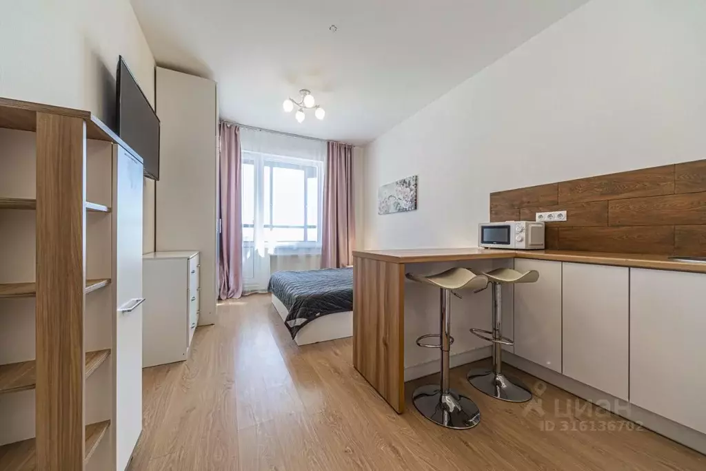 Студия Санкт-Петербург Кондратьевский просп., 68к4 (32.0 м) - Фото 0