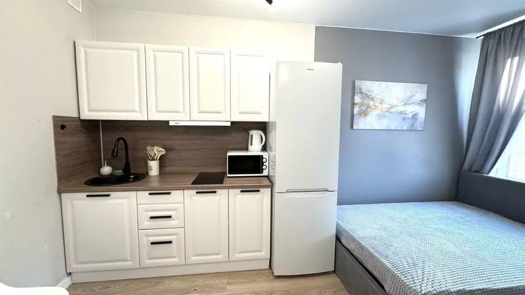 Студия Свердловская область, Екатеринбург ул. Тверитина, 41 (27.0 м) - Фото 2