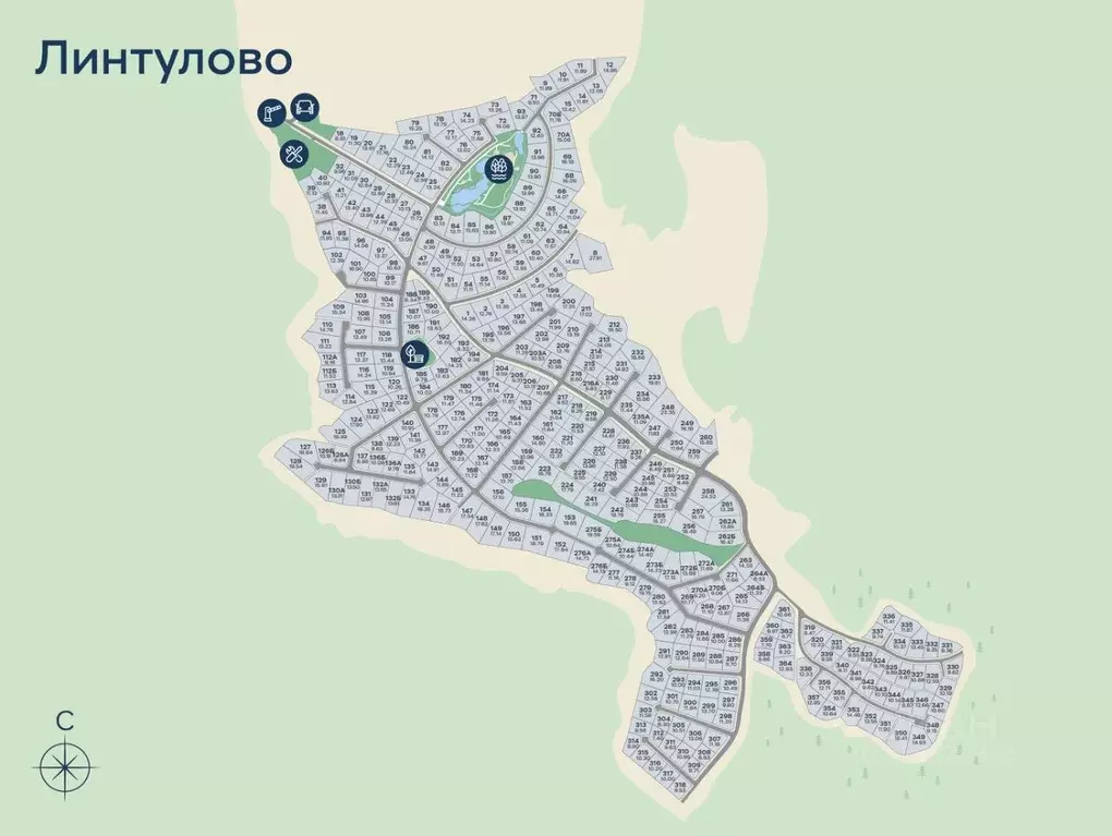 Участок в Ленинградская область, Выборгский район, Первомайское с/пос, ... - Фото 2