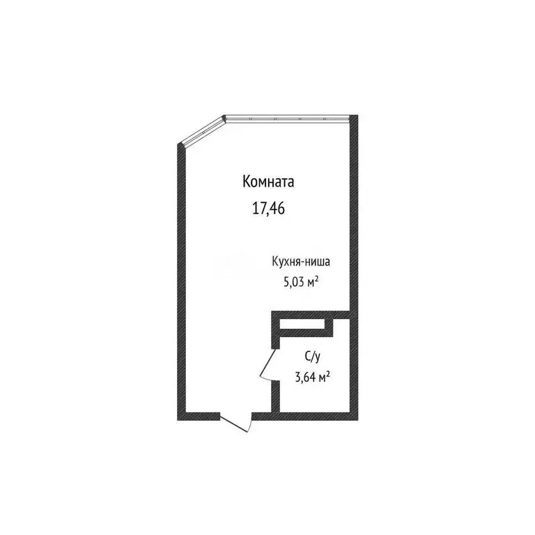 Квартира-студия: Краснодар, Конгрессная улица, 27 (30 м) - Фото 0