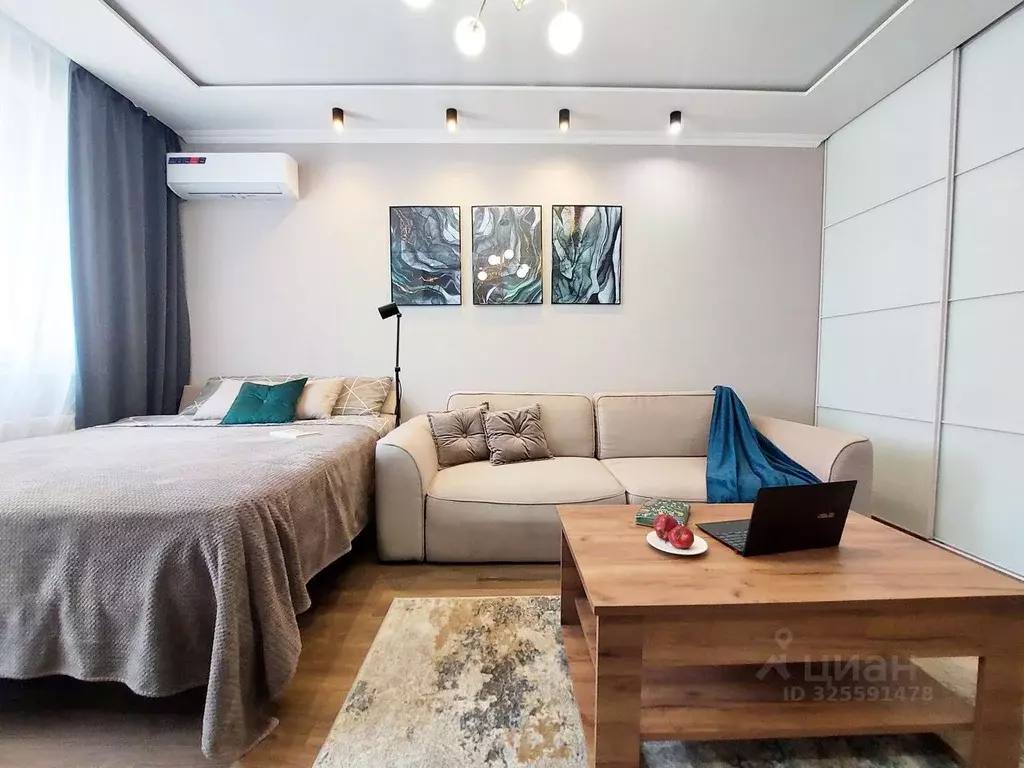 1-к кв. Татарстан, Казань ул. Адоратского, 1Б (46.0 м) - Фото 2