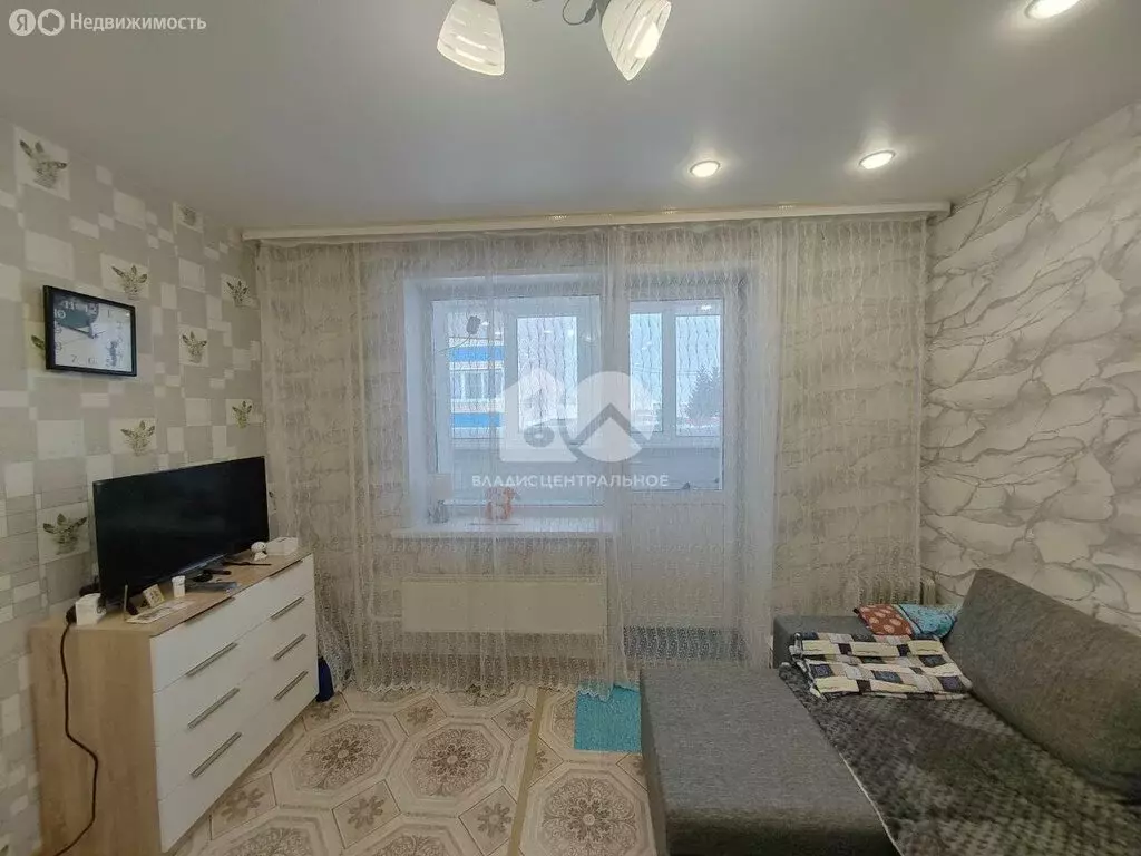 Квартира-студия: Искитим, микрорайон Южный, жилмассив Ясный, 12 (18.9 ... - Фото 1