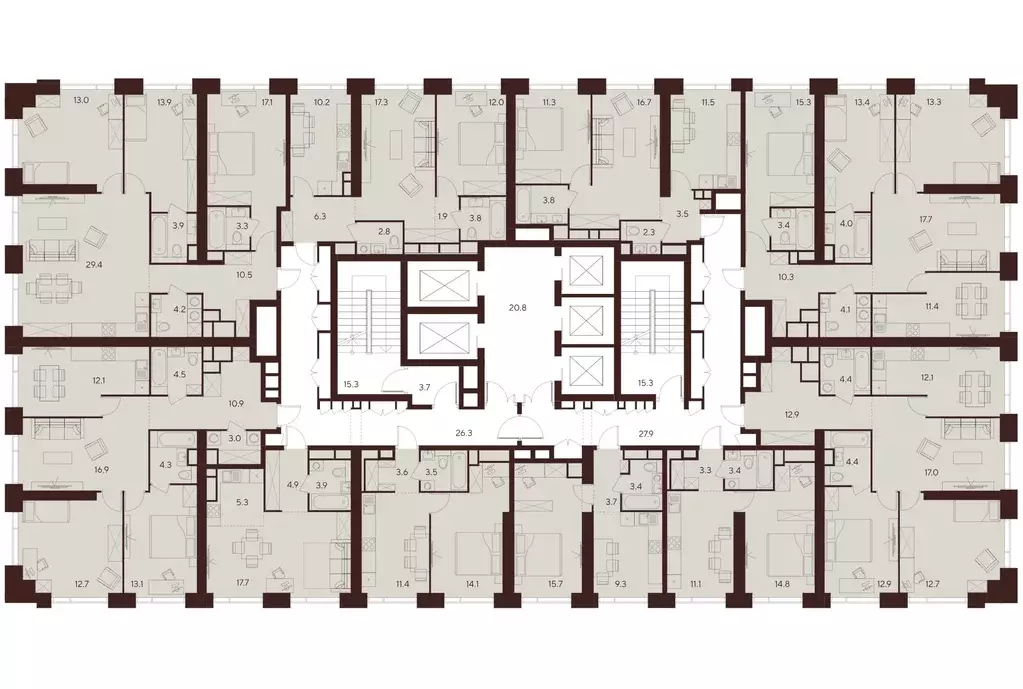 1-к кв. Москва ул. Куусинена, вл21 (32.1 м) - Фото 2