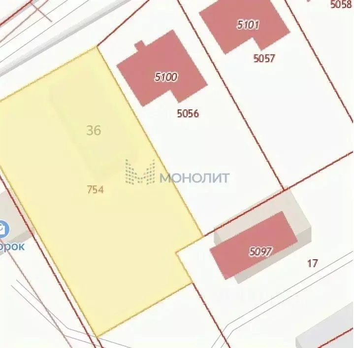 Участок в Нижегородская область, Богородский муниципальный округ, с. ... - Фото 2