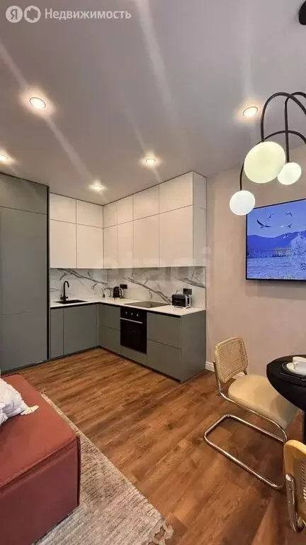 Квартира-студия: посёлок Красный Бор, квартал Малая Барвиха (22 м) - Фото 2