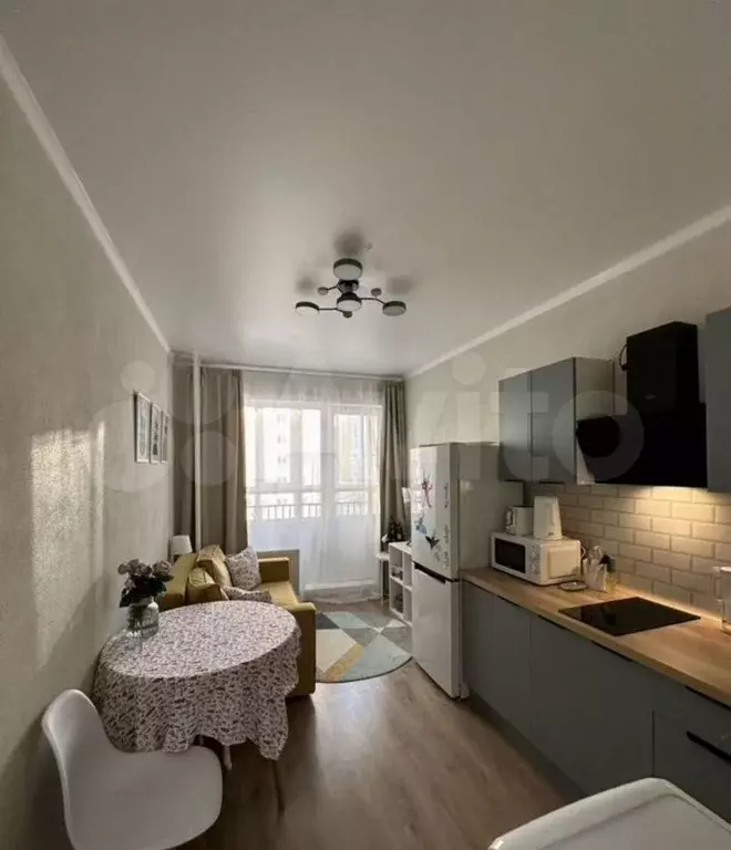 1-к. квартира, 40 м, 5/25 эт. - Фото 1