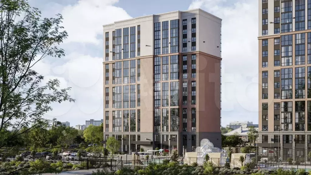 2-к. квартира, 43,5 м, 15/15 эт. - Фото 1