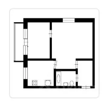 1-к кв. Москва Нахимовский просп., 17К1 (31.0 м) - Фото 1