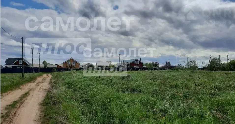 Участок в Вологодская область, д. Кольцеево пер. 1-й Дорожный, 8 ... - Фото 2