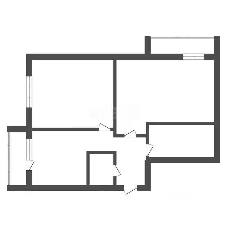 2-к кв. Амурская область, Благовещенск Тополиная ул., 51/1 (55.0 м) - Фото 2