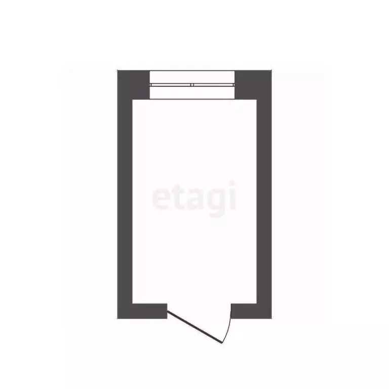 Студия Кемеровская область, Юрга ул. Кирова, 23 (13.3 м) - Фото 1