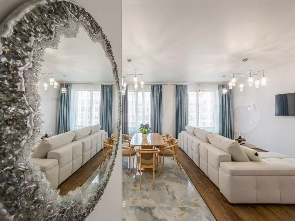 3-к. квартира, 87,7 м, 7/8 эт. - Фото 1
