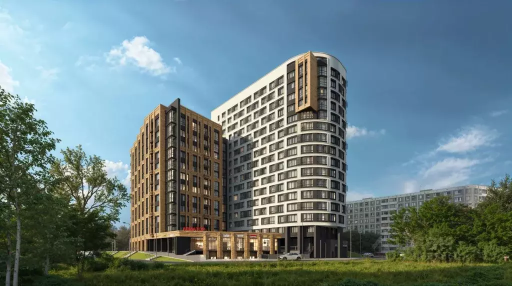 2-к кв. Нижегородская область, Нижний Новгород Авиатор жилой комплекс ... - Фото 1