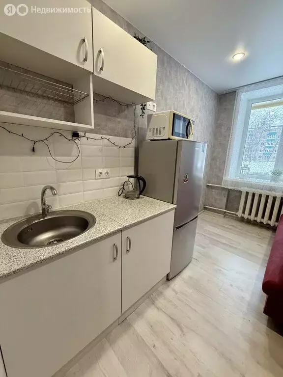 Квартира-студия: Казань, Ново-Савиновский район, Октябрьская улица, 15 ... - Фото 2