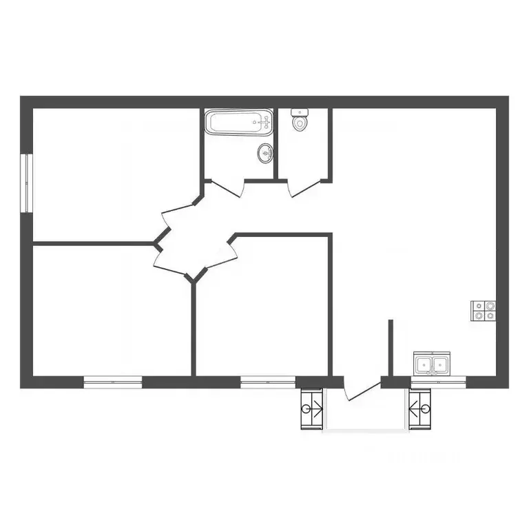 Таунхаус в Ростовская область, Мясниковский район, Красный Крым хут. ... - Фото 2
