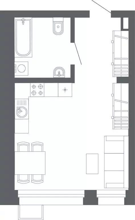 1-комнатная квартира: Екатеринбург, улица Мира, 47/7 (32 м) - Фото 0