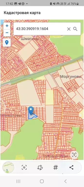Участок в Кировская область, Слободской район, Шиховское с/пос, д. ... - Фото 1