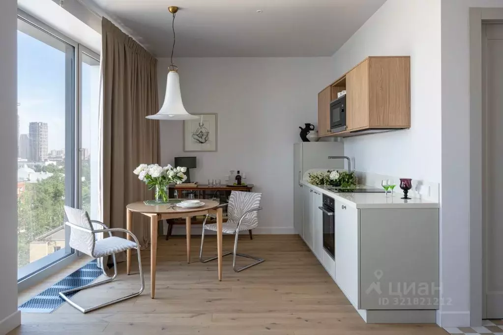 Студия Москва ул. Даниловский Вал, 1А (33.7 м) - Фото 1