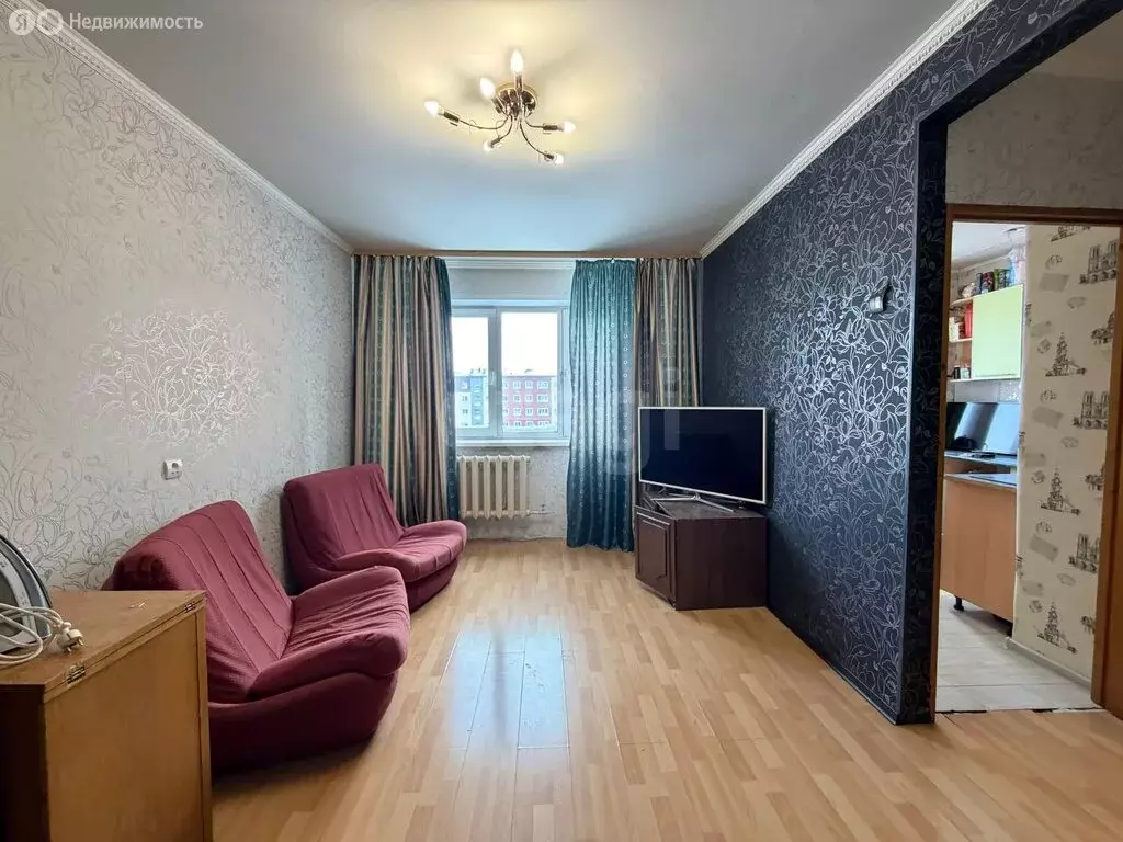 1-комнатная квартира: Норильск, улица Мира, 4Б (32 м) - Фото 1