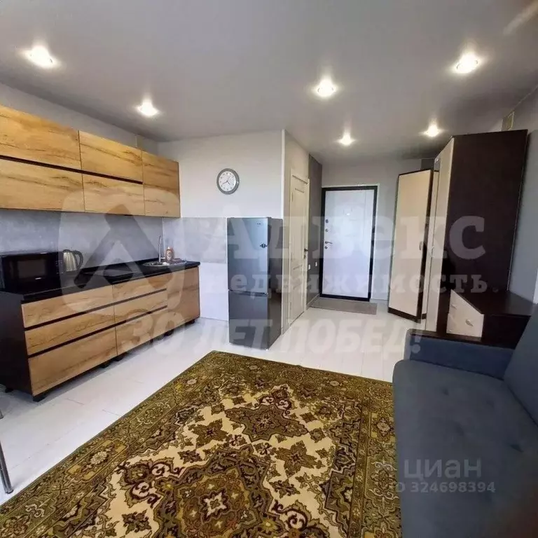 Студия Тюменская область, Тюмень Одесская ул., 3с1 (26.0 м) - Фото 1